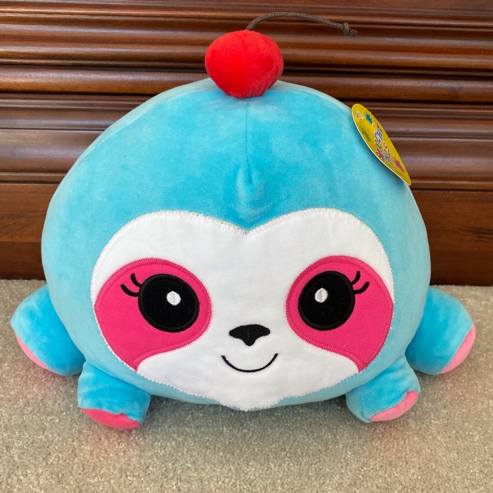 Linzy Smoochy Pals Stuffed Plush Sloth NWT